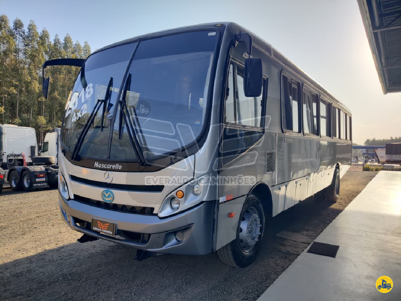 ONIBUS MASCARELLO GranMidi Tração 4x2 Everaldo Caminhões MOGI GUACU SÃO PAULO SP